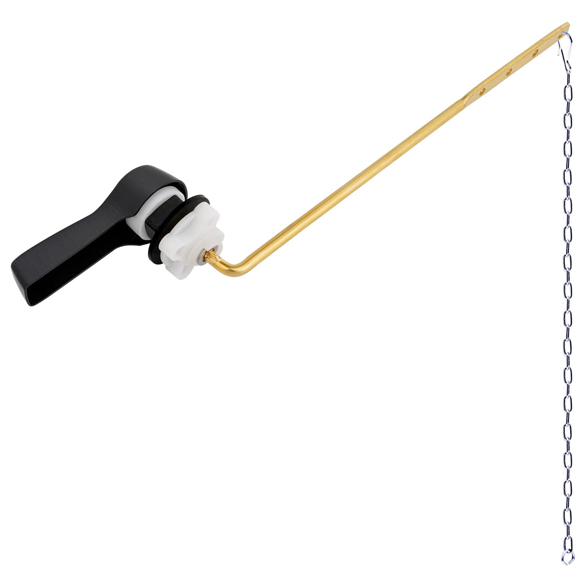 Hibbent Universal Metal Front Mount Toilet Handle Replacement Kit