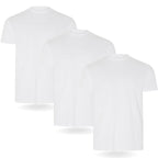 FM London 3/5 Pack Mens T Shirt, Premium Weight, 100% Cotton & Super Soft