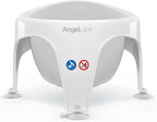 Angelcare - Baby Bath Seat - Soft Touch Support - Water Level Indicator - Fixation by Suction Cups - Grey