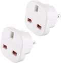 Gadgets Hut UK - 2 x UK to US Travel Adaptor suitable for USA, Canada, Mexico, Thailand - Refer to Product description for Country list