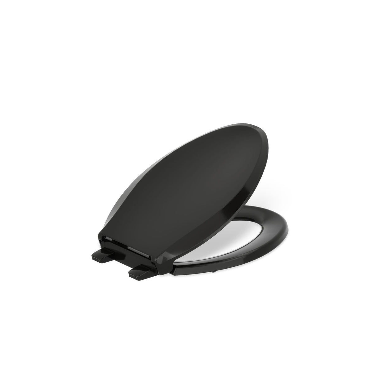 KOHLER Cachet ReadyLatch Elongated Slow Close Toilet Seat, White
