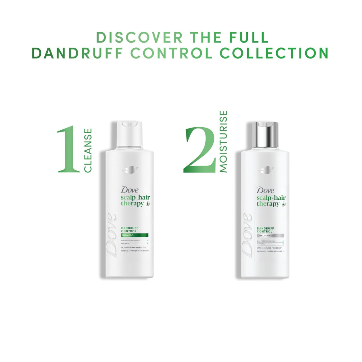 Dove Scalp + Hair Therapy Dandruff Control Shampoo, 400 ml