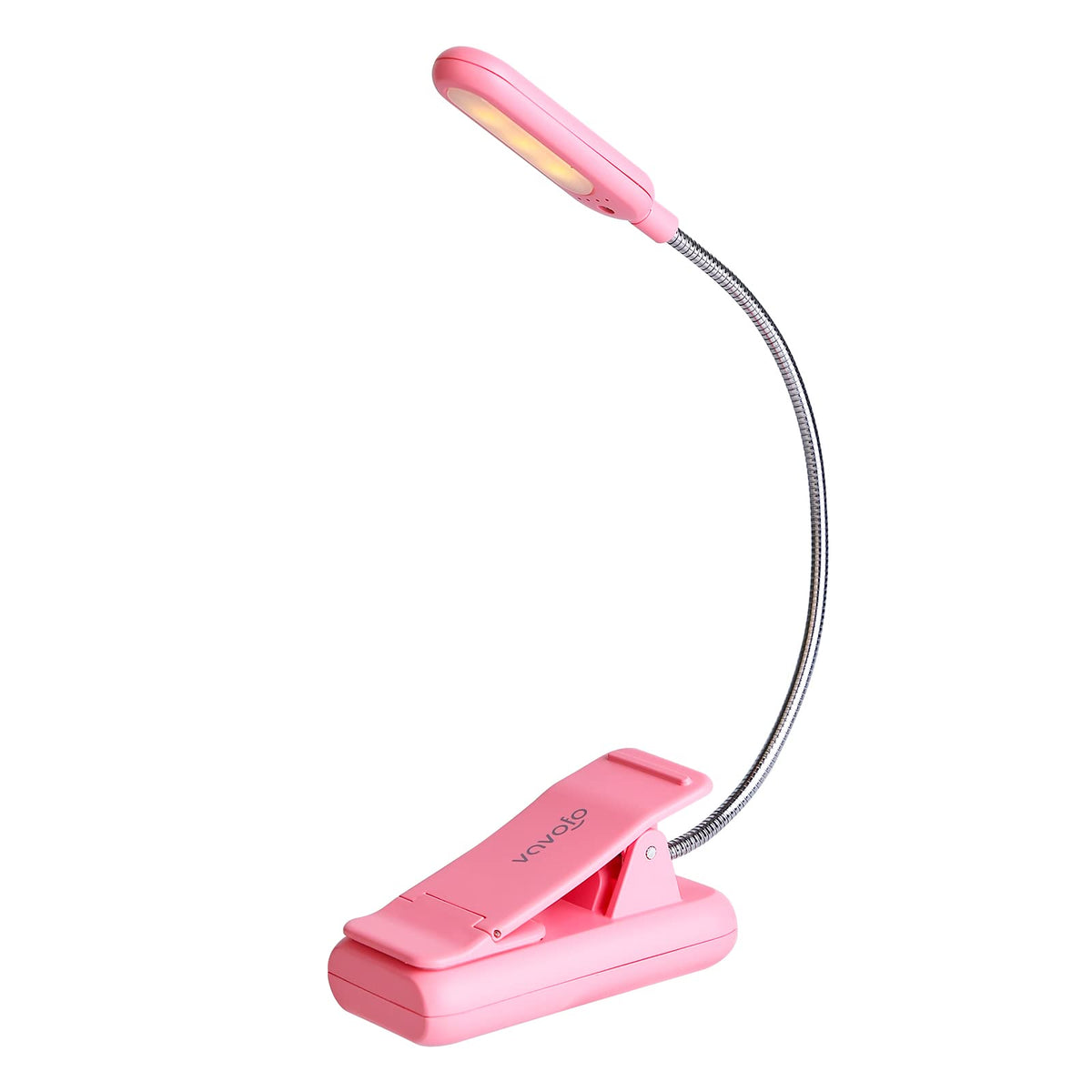 VAVOFO Rechargeable Reading Light, Clip on Book Light for Reading in Bed