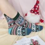 Ladies Socks Wool Thermal Fluffy Gifts For Women 5 Pairs