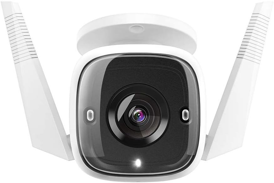 Tapo TP-Link C310 – Indoor Outdoor WiFi Surveillance Camera, 3MP Resolution, IP66 with Night Vision, Motion Detection and Instant Alarm, Control with iOS App, Android, Compatible with Alexa