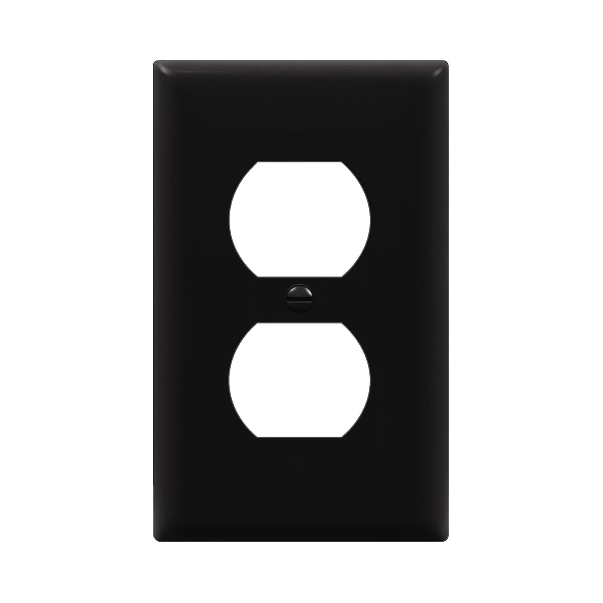 ENERLITES 10 Pack Outlet Covers Wall Plate for Duplex Receptacle, White