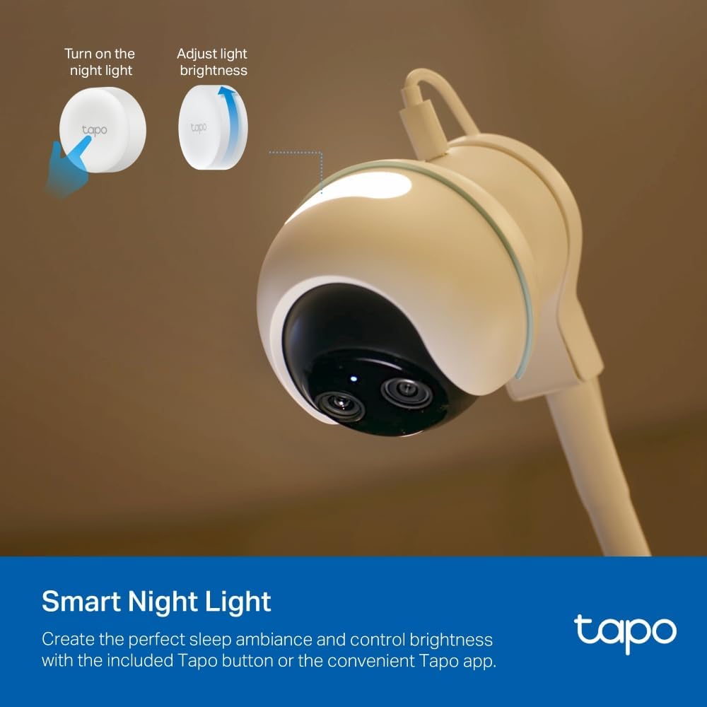 Tapo C200P2 2-Pack Full HD Indoor Security Camera Pet Camera House Security