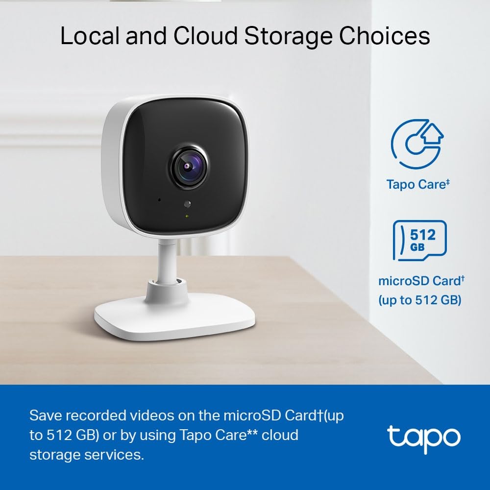 Tapo C110 2K 3MP Indoor Security Camera Pet Camera Dog Camera