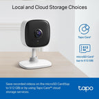 Tapo C110 2K 3MP Indoor Security Camera Pet Camera Dog Camera