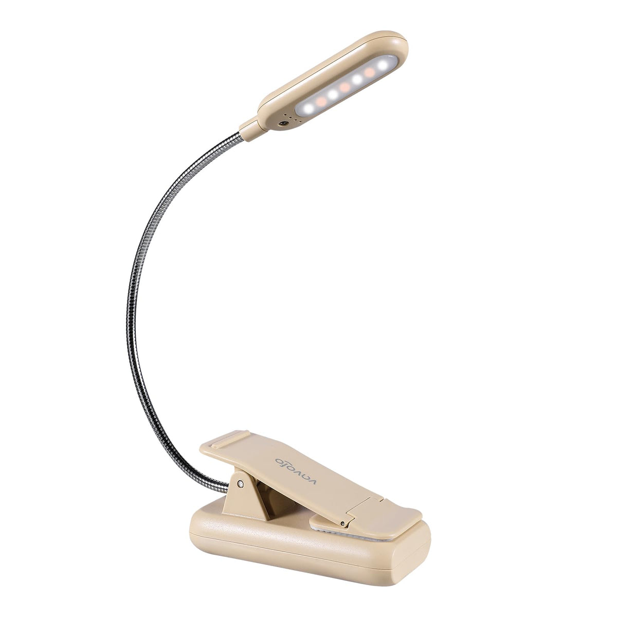 VAVOFO Rechargeable Reading Light, Clip on Book Light for Reading in Bed