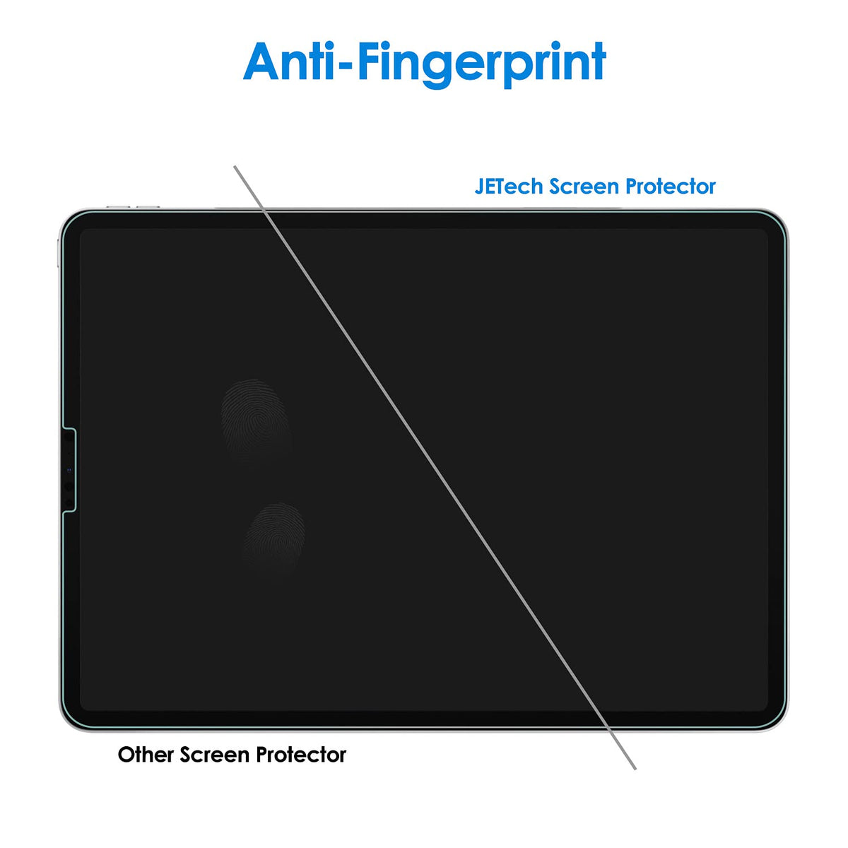 JETech Screen Protector for iPad Air 11" M4/M3/M2, 2-Pack