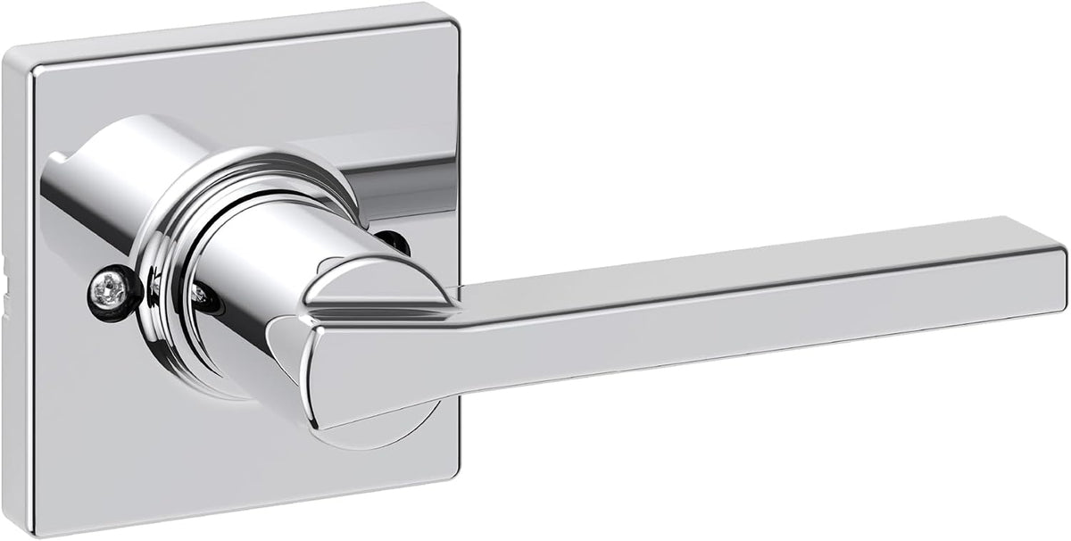 Kwikset Casey Privacy Door Lever with Lock, Matte Black