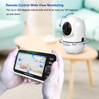 HelloBaby Baby Monitor with Camera and Audio, World First 6" Split Screen
