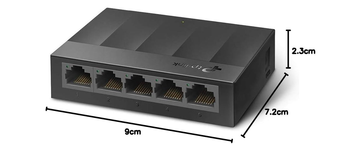 TP-Link LS1005G 5-Port Gigabit Network Switch, Ethernet Splitter