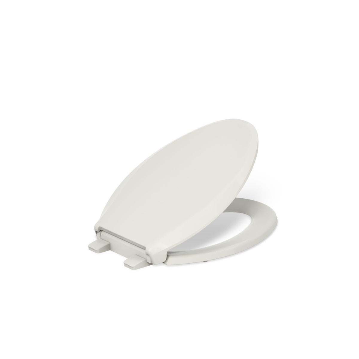 KOHLER Cachet ReadyLatch Elongated Slow Close Toilet Seat, White