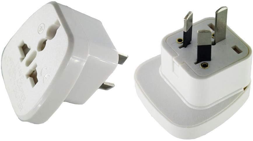 Gadgets Hut UK - 2 x UK to Australia Travel Adapter, Plug for visitors from UK to Australia, China and New Zealand (Pack of 2)