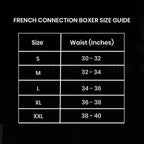 French Connection Mens Boxer Shorts Multipack Cotton Stretch Underwear