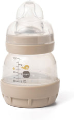 MAM Easy Start Anti-Colic Bottle, 1x 130ml, Self-Sterilising, Linen