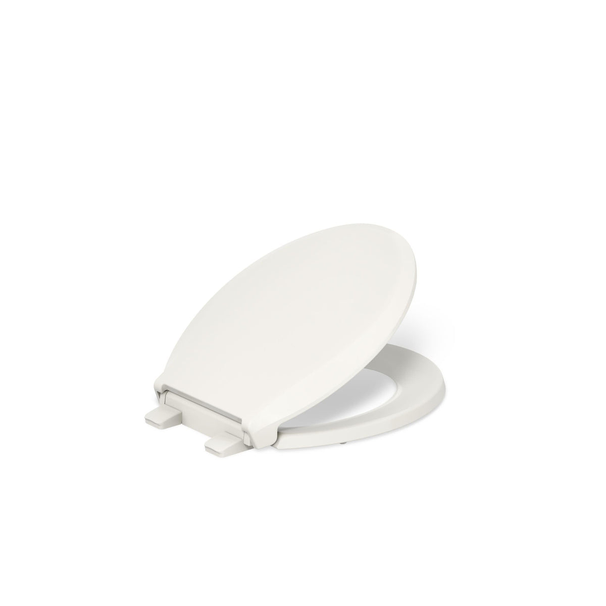 KOHLER Cachet ReadyLatch Elongated Slow Close Toilet Seat, White