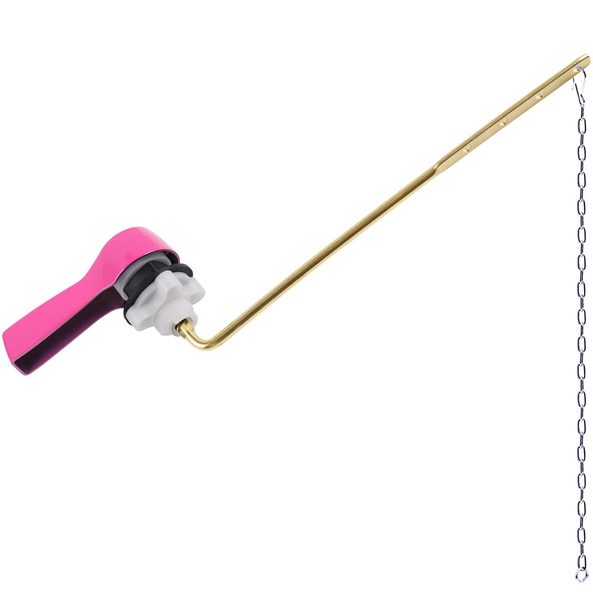 Hibbent Universal Metal Front Mount Toilet Handle Replacement Kit