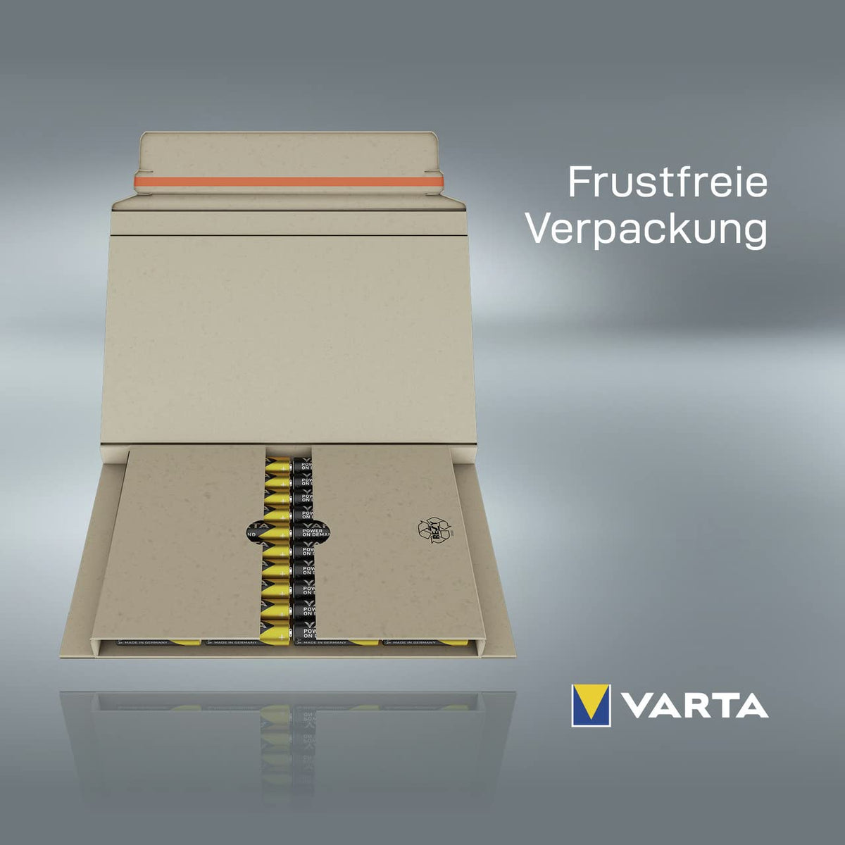 VARTA Batteries AAA, rechargeable, Pack of 16, Power on Demand, 1000 mAh