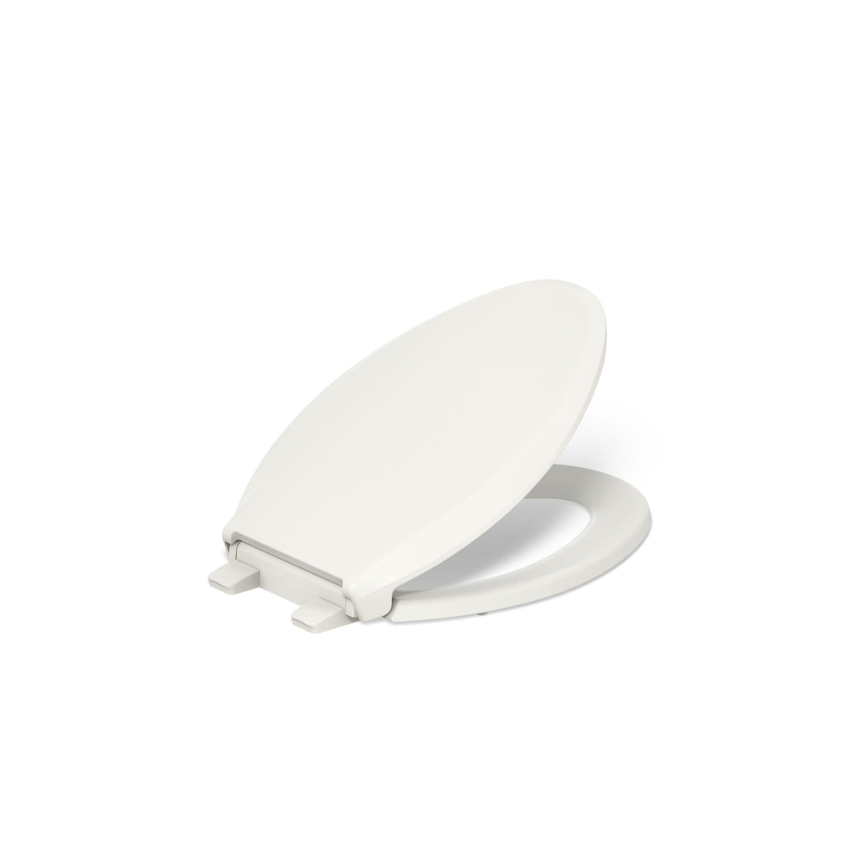 KOHLER Cachet ReadyLatch Elongated Slow Close Toilet Seat, White
