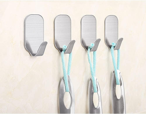 10 Pack Small Sticky Hooks for Hanging