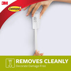 Command Large Canvas Hanger, White, 1 Hook and 2 Adhesive Strips