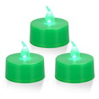 KOABY 24 Pack Pink Light Flameless Tea Lights, Pink Base, Last 100H