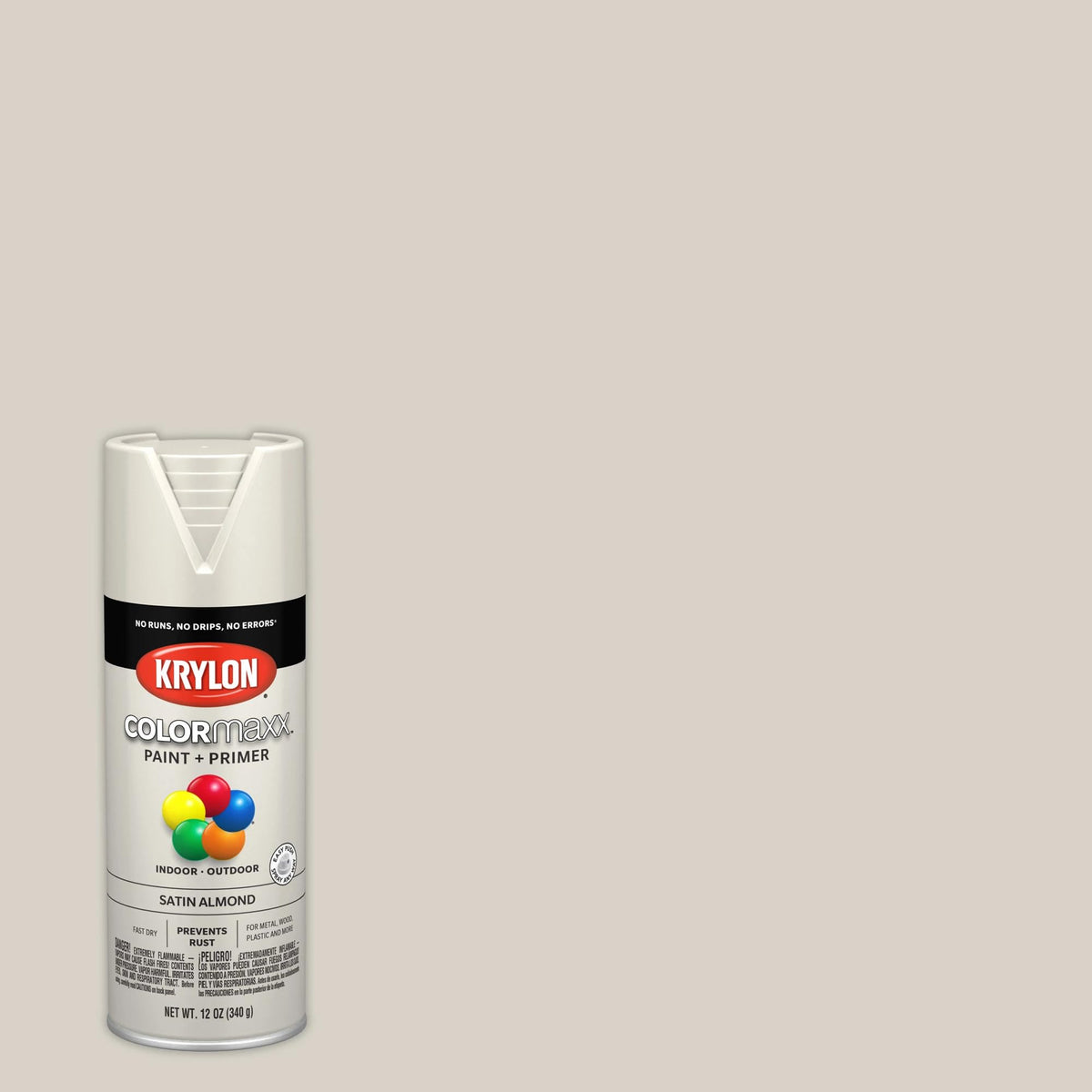Krylon ColorMaxx 12 Oz. Gloss Spray Paint, Pumpkin Orange - 1 Each