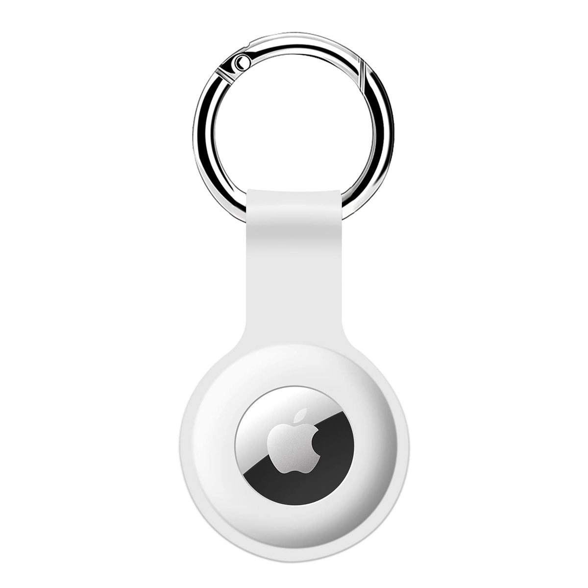 COLORCORAL AirTag Holder Case- Silicone Case for AirTag Keyring Apple 2&1