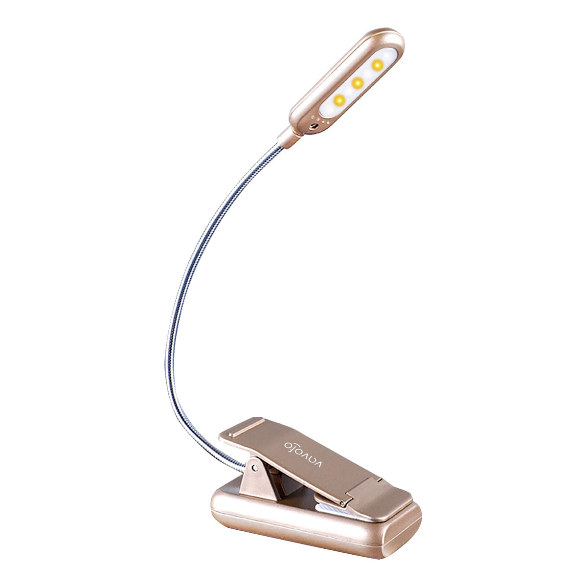 VAVOFO Rechargeable Reading Light, Clip on Book Light for Reading in Bed