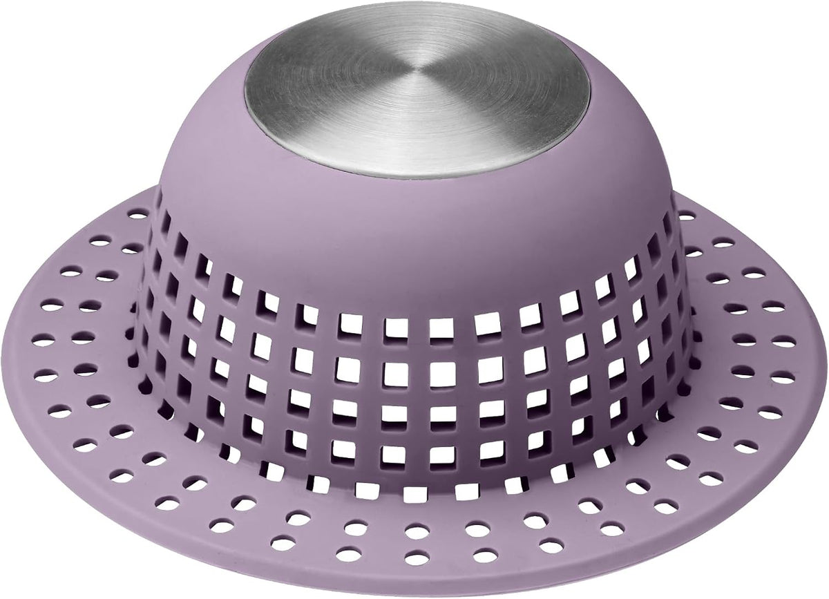 Aluvor Shower Drain Hair Catcher Bathtub Drain Cover Sink Drain Protector