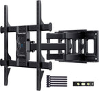 PERLESMITH TV Wall Bracket, for 37-85 Inch TVs 60kg, Max VESA 600x400mm