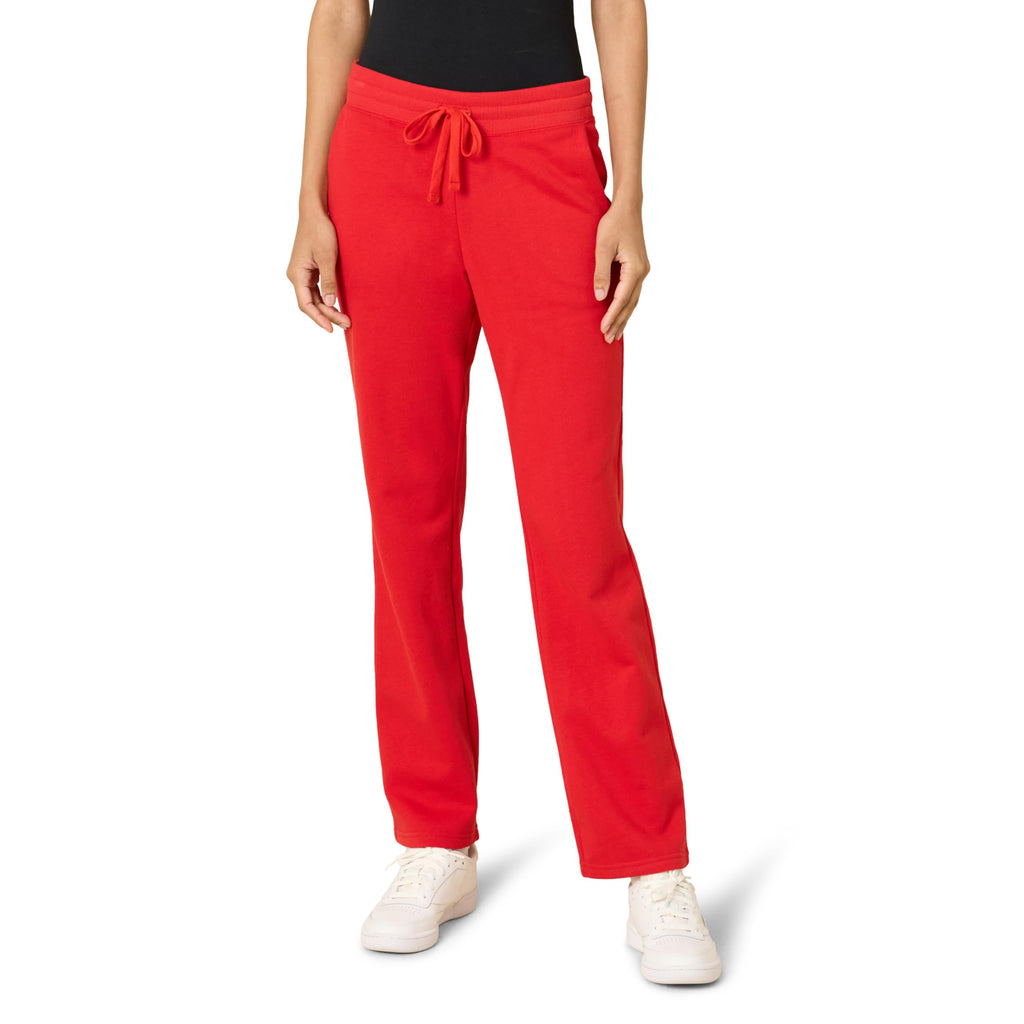 Amazon Essentials Women's Straight Leg Sweatpants with Drawstring for Women, Fleece