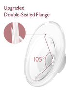 Momcozy M5 Smart Wearable Breast Pump, Double Pack, Gray