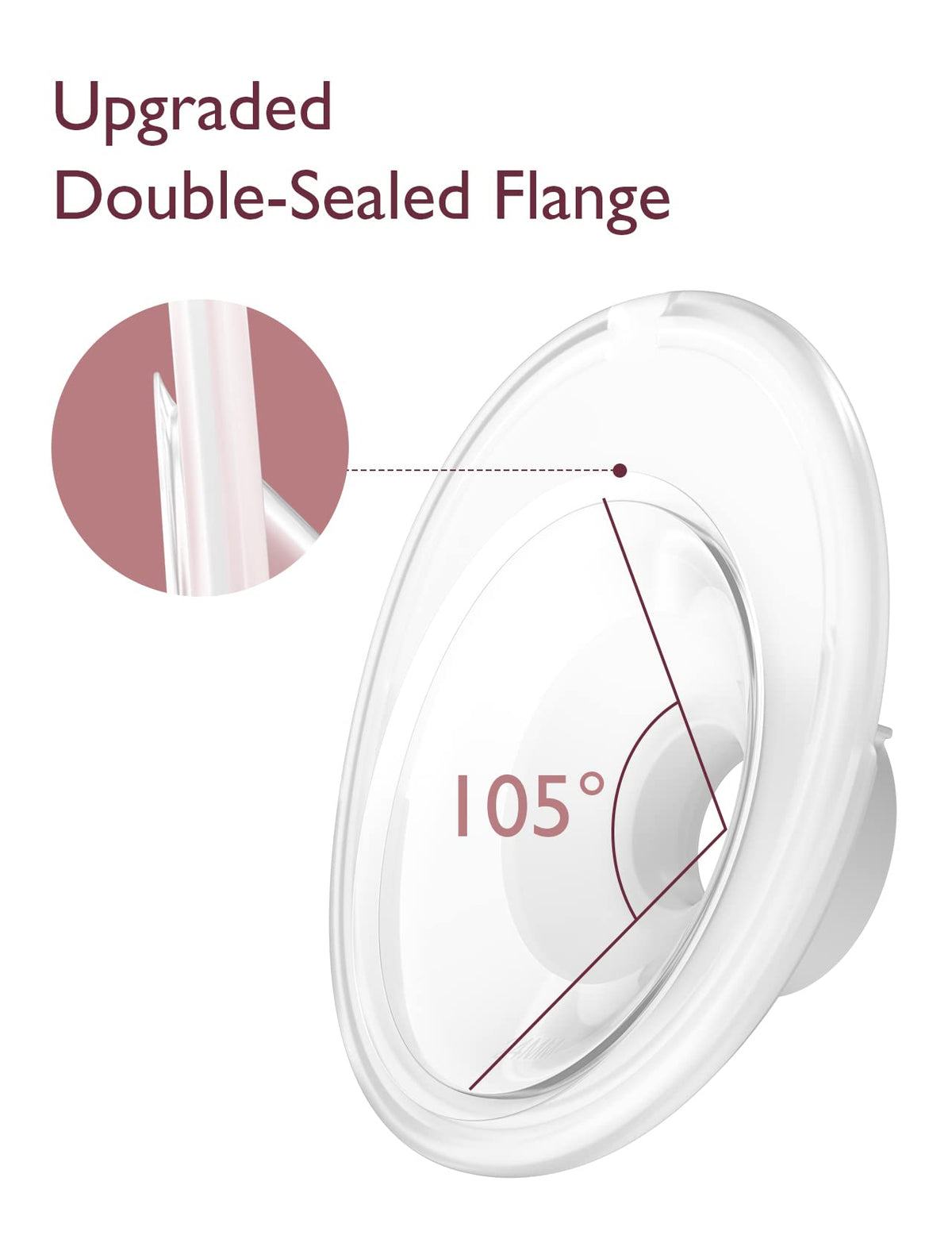 Momcozy M5 Smart Wearable Breast Pump, Double Pack, Gray