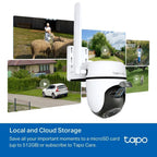Tapo TP-Link C310 – Indoor Outdoor WiFi Surveillance Camera, 3MP Resolution, IP66 with Night Vision, Motion Detection and Instant Alarm, Control with iOS App, Android, Compatible with Alexa