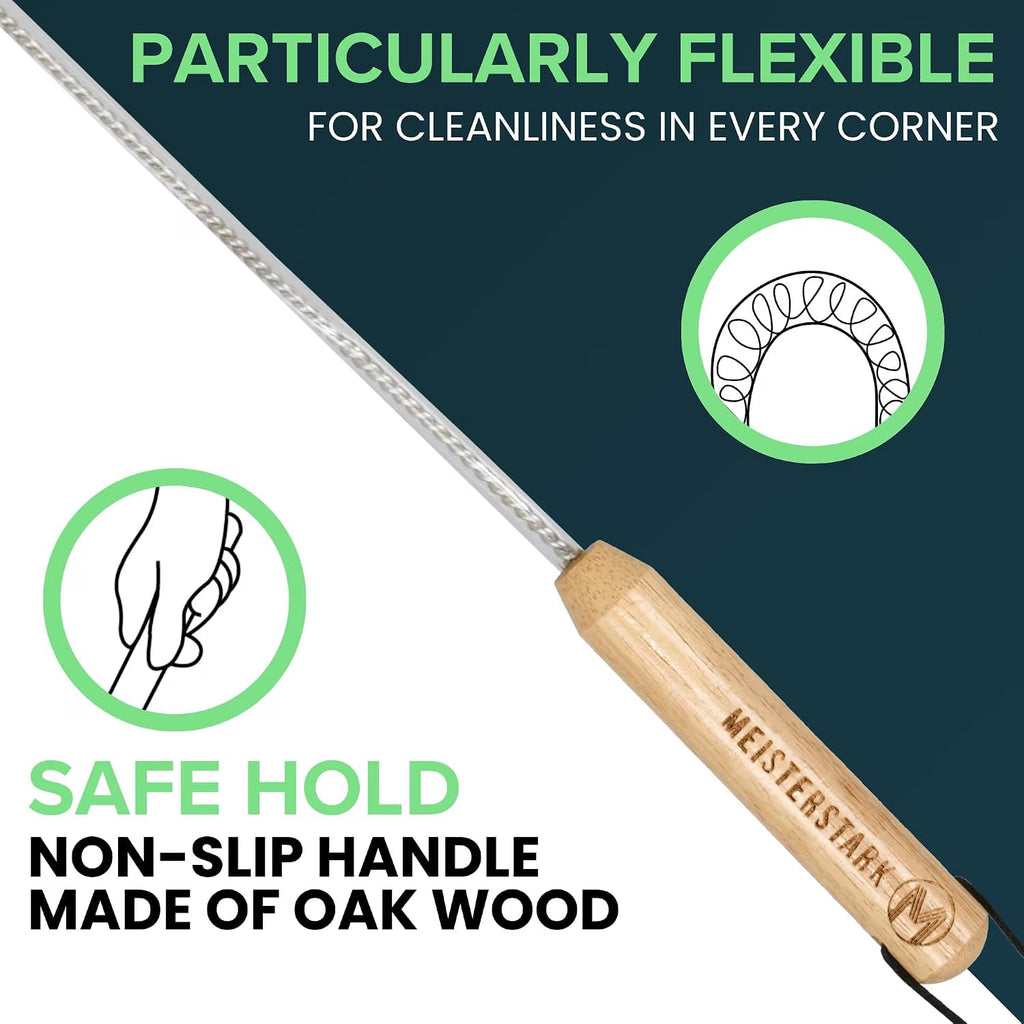 THE ORIGINAL Radiator Cleaner Brush 115cmI Long Radiator Brush for Cleaning