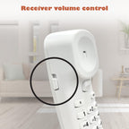 Vtech SA3100 Corded Senior Phone for Elderly with High-Contrast Large Buttons,Multilingual Talking Digits,Visual Ringer,Speed Dial,Speakerphone,No AC Power,Earpiece and Speakerphone Volume Control