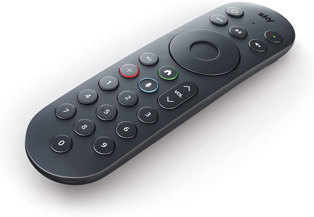 Sky Glass and Sky Stream TV Remote - Anthracite Black
