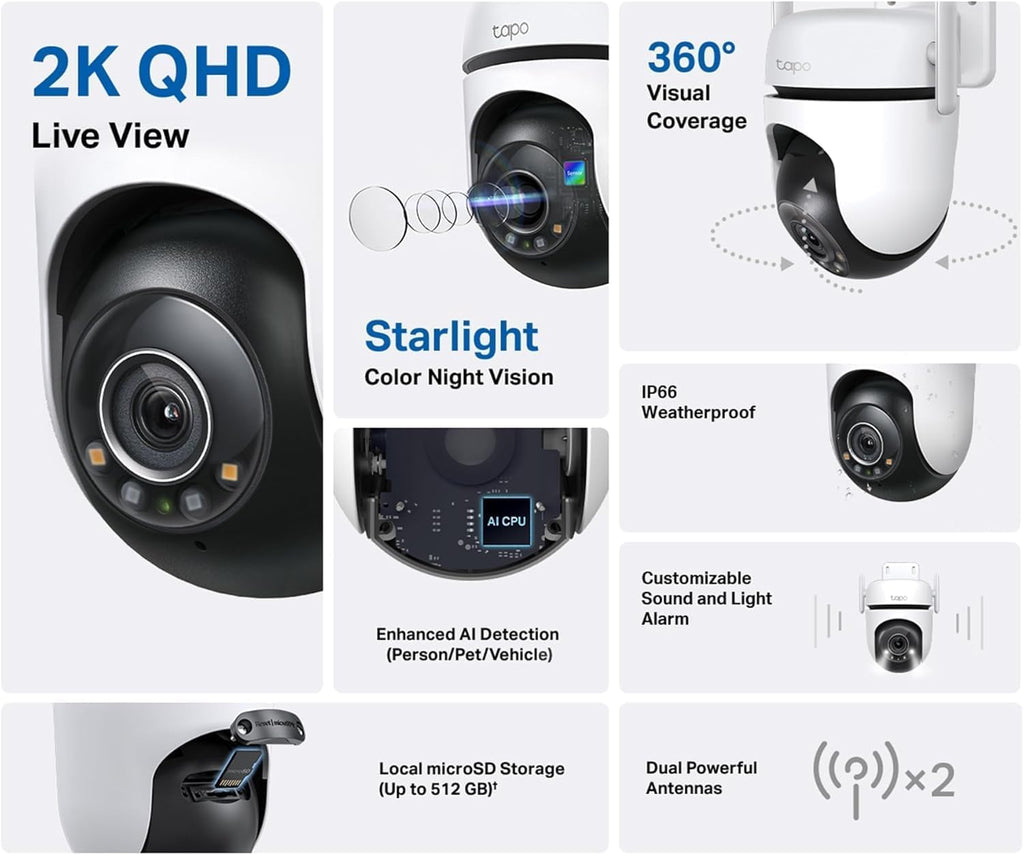 TP-LINK Outdoor Security WiFi Camera