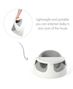 Mamas & Papas Baby Snug Floor Seat and Activity Tray - Clay