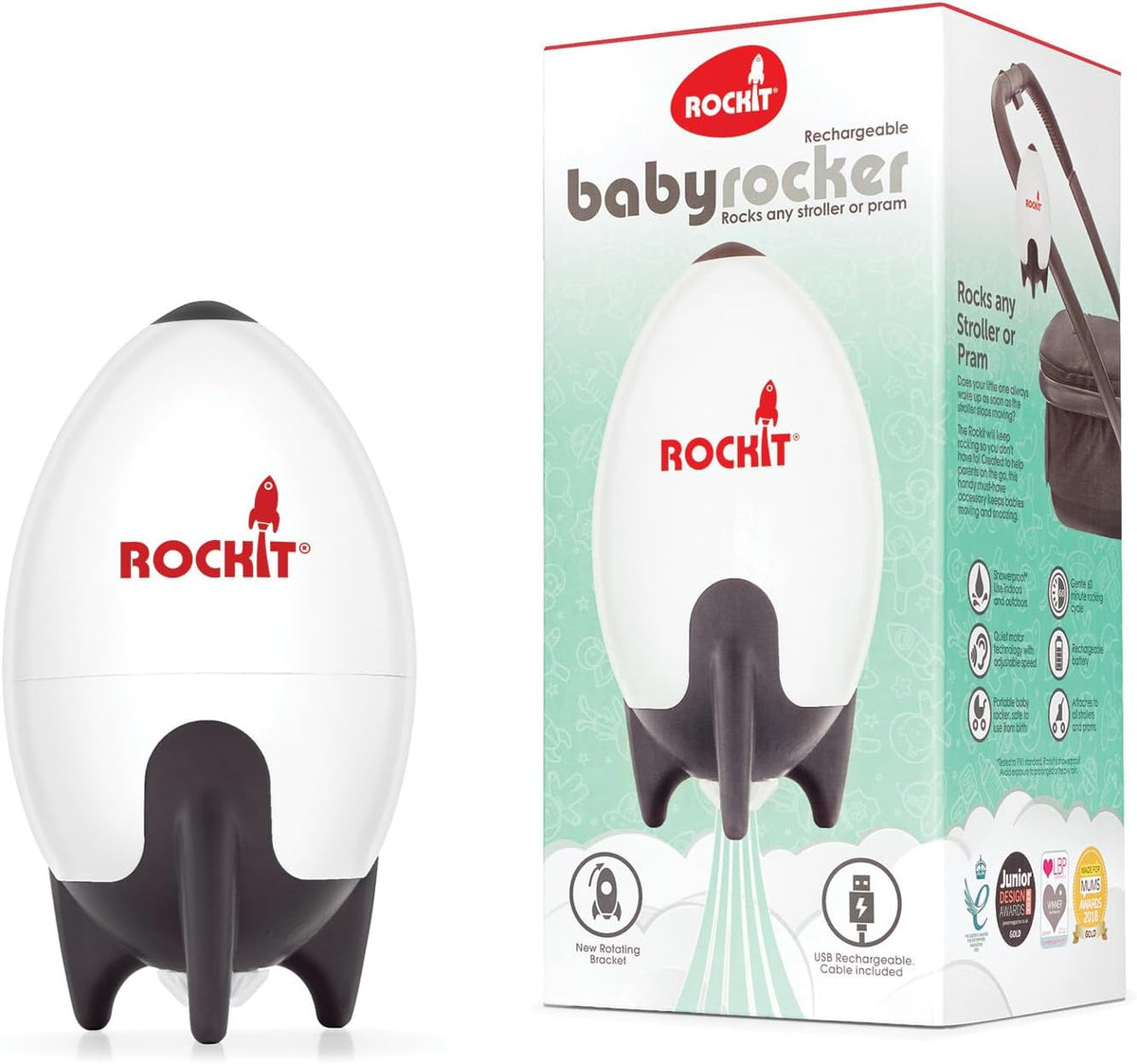 Rockit Rocker Rechargeable Pram Rocker