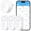 GoveeLife Upgraded Smart Water Leak Detector 1s with High Alarm, 3 Pack