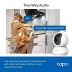 Tapo C200P2 2-Pack Full HD Indoor Security Camera Pet Camera House Security