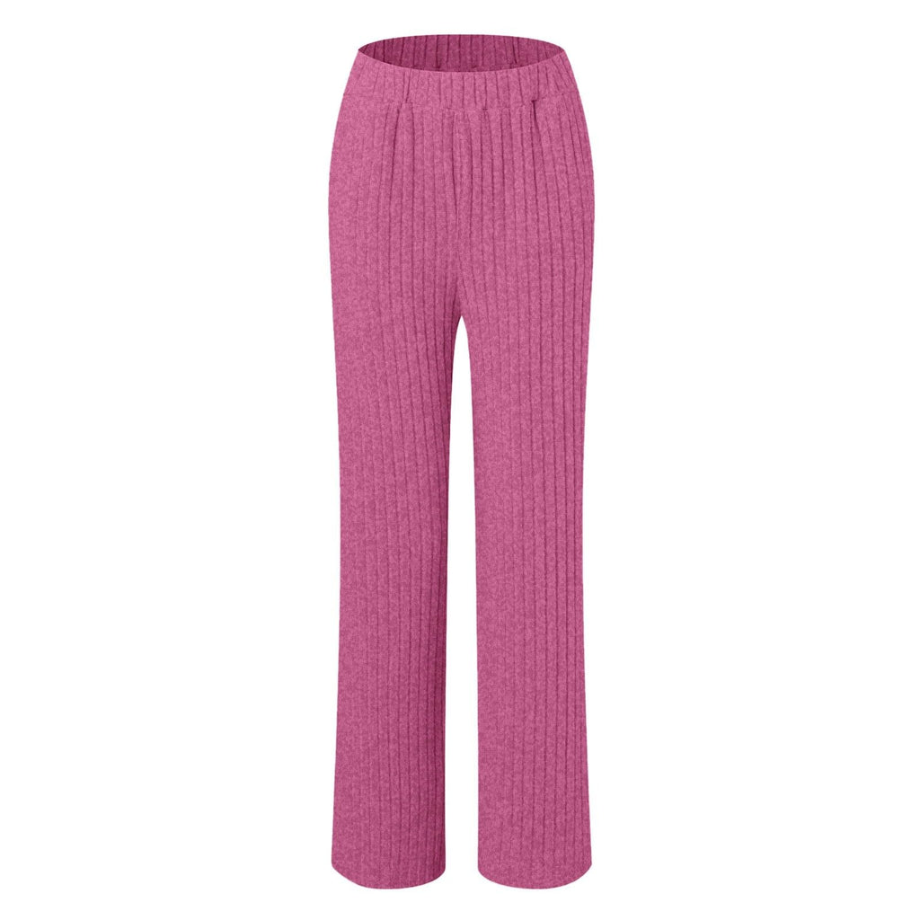 Lounge Wear Sets For Women Uk, Womens Pyjamas Set Long, Ladies Ribbed Loungewear Knit Outfits Womens Tracksuits 2 Piece Set V Neck Casual Casual Homewear