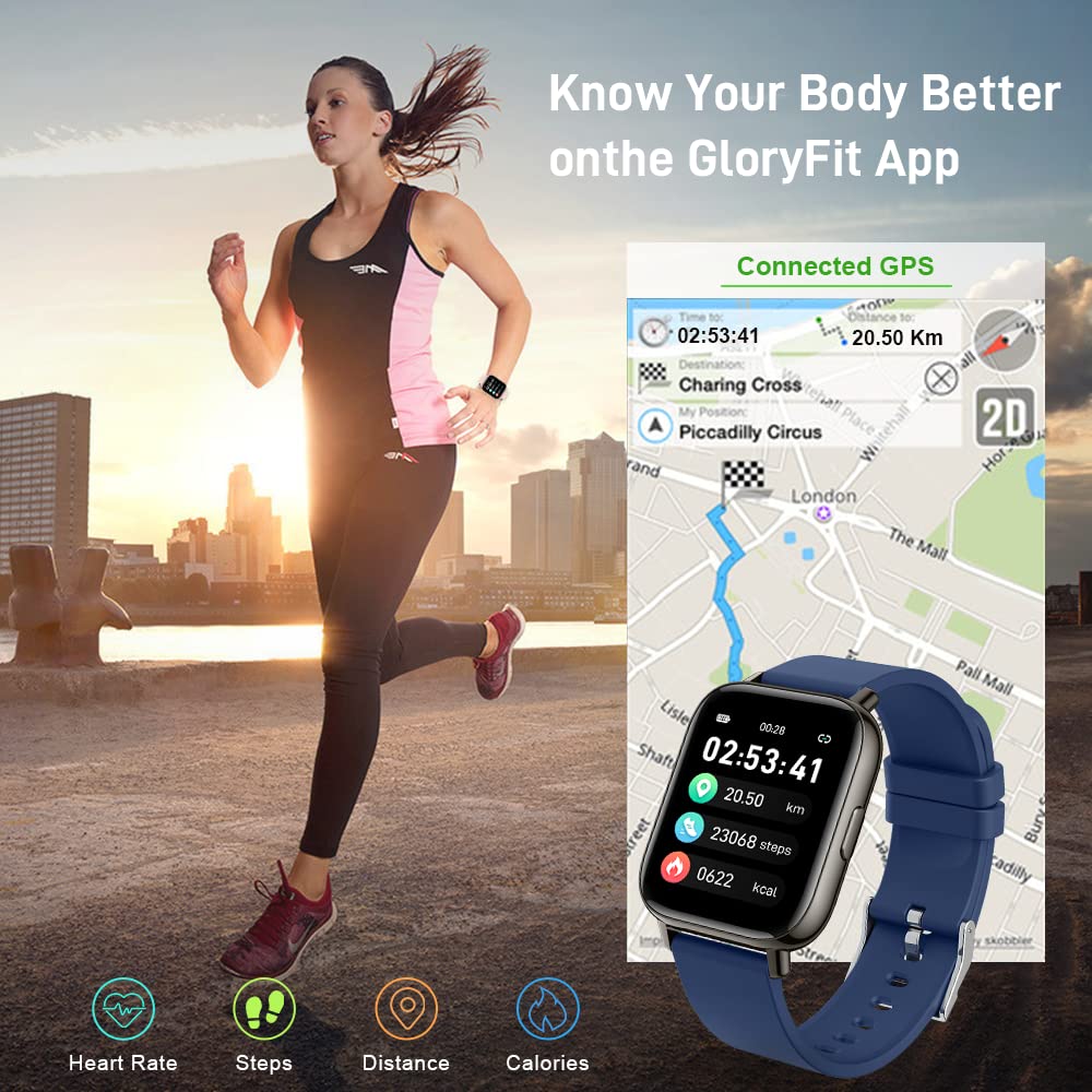Motast Smart Watch, Fitness Tracker 1.69'' HD for Men Women