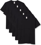 Fruit of the Loom Men's T-Shirt Iconic Tee, Lightweight Ringspun Tee, 5 Pack