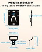 HOME VISION Heavy Duty Fixed TV Wall Bracket for 32-86 Inch Flat Screens